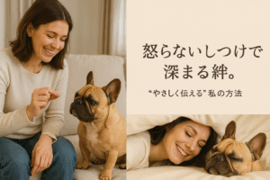 怒らなくても伝わるしつけを目指して