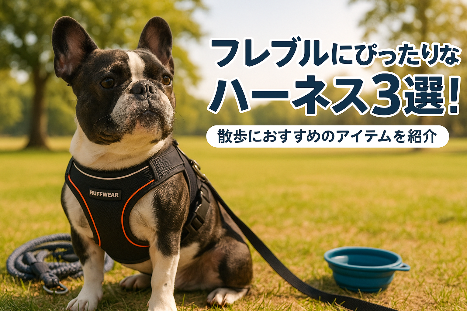 【PR】「フレブルにぴったりなハーネスはこれ!実際に使って感じたおすすめ2選」