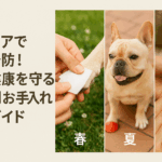 肉球ケアで怪我予防！犬の健康を守る季節別お手入れ完全ガイド
