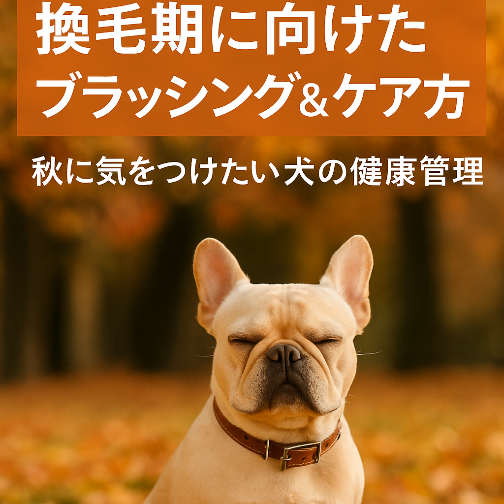 換毛期に向けたブラッシング＆ケア方法