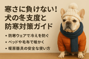 寒さに負けない！犬の冬支度と防寒対策ガイド